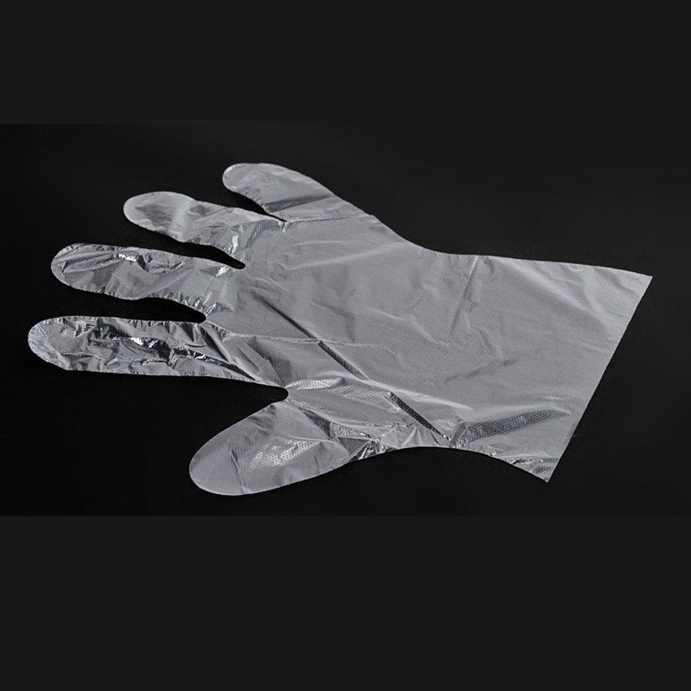 Plastic Clear Disposable Gloves For Cleaning Beauty Work