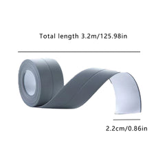 1pc Bathroom Shower Sink Bath Sealing Strip Tape PVC Self Adhesive Waterproof