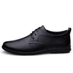 Men's Pointed Toe Oxford Derby Lace Up Dress Shoes for Wedding