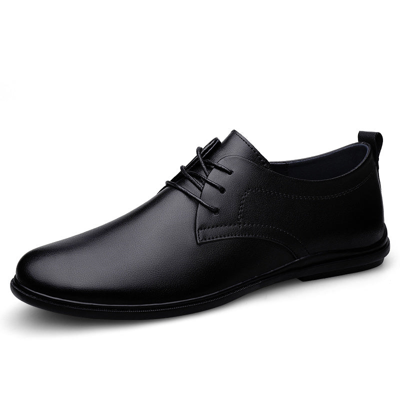 Men's Pointed Toe Oxford Derby Lace Up Dress Shoes for Wedding