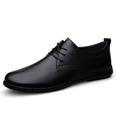 Men's Pointed Toe Oxford Derby Lace Up Dress Shoes for Wedding