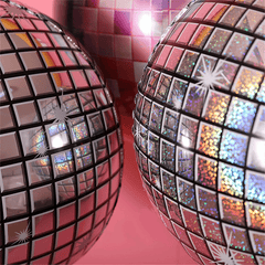 Aluminum Balloon Disco Party Decoration Happy Birthday
