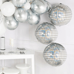 Aluminum Balloon Disco Party Decoration Happy Birthday