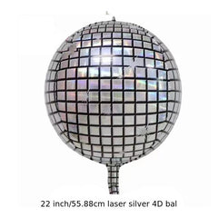 Aluminum Balloon Disco Party Decoration Happy Birthday