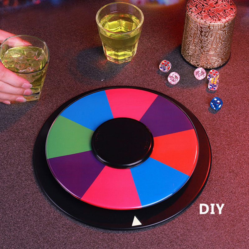 Double Sided Spinning Prize Wheel for Holiday Parties