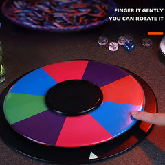 Double Sided Spinning Prize Wheel for Holiday Parties