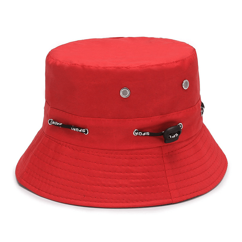 Rope Reversible Bucket Hat Men Women Spring Autumn Sun Hat
