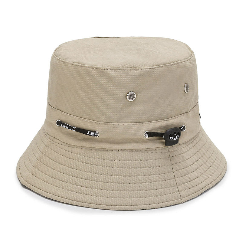 Rope Reversible Bucket Hat Men Women Spring Autumn Sun Hat