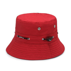 Rope Reversible Bucket Hat Men Women Spring Autumn Sun Hat