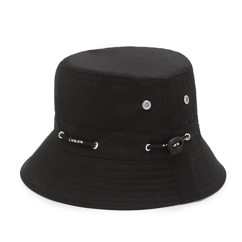 Rope Reversible Bucket Hat Men Women Spring Autumn Sun Hat