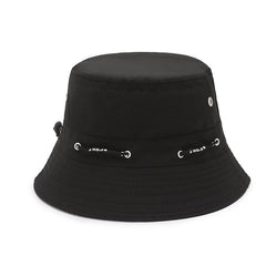 Rope Reversible Bucket Hat Men Women Spring Autumn Sun Hat