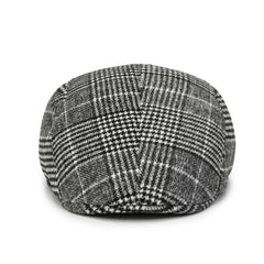 Middle Aged & Elderly Men's Peaked Cap Woolen Warm Dad Hat