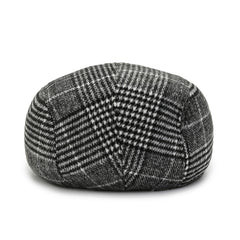 Middle Aged & Elderly Men's Peaked Cap Woolen Warm Dad Hat