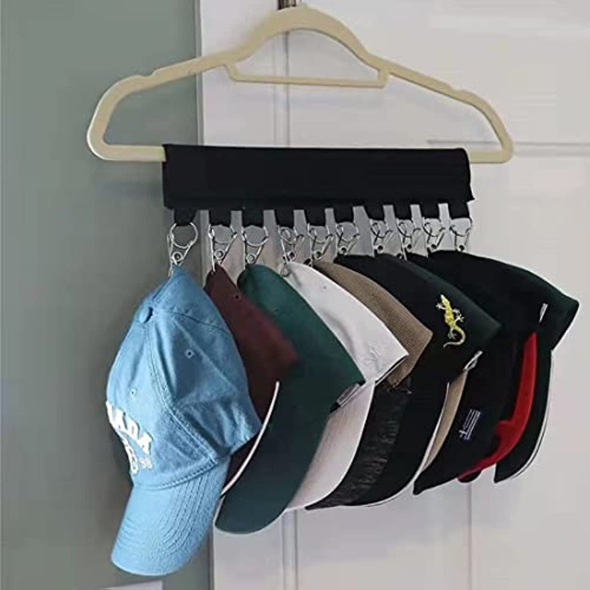 Hat Hanger Drying Rack For Clothes Underwear Ties Scarves Belts
