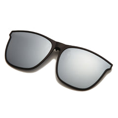 Men's Polarized Clip On Photochromic Night Driving Sunglasses