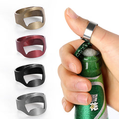 Portable Beer Bottles Opener Stainless Steel Ring Openers