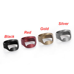 Portable Beer Bottles Opener Stainless Steel Ring Openers