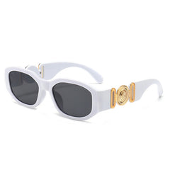 Irregular Vintage Sunglasses for Women - Stylish 90s Rectangle Shades