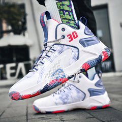 Women's Lightweight High Top Basketball Shoes Lace Up Sports Shoes