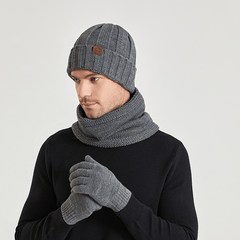 Men's Windproof Baggy Street Knitted Woolen Hat