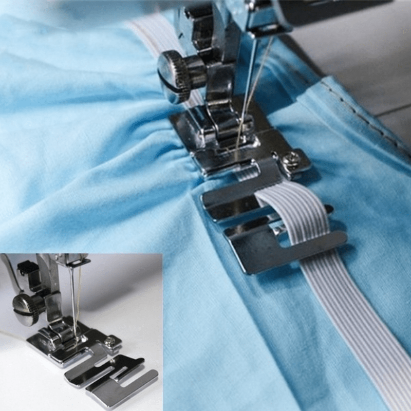 1pc Elastic Fabric Sewing Machine Foot Press