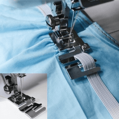 1pc Elastic Fabric Sewing Machine Foot Press