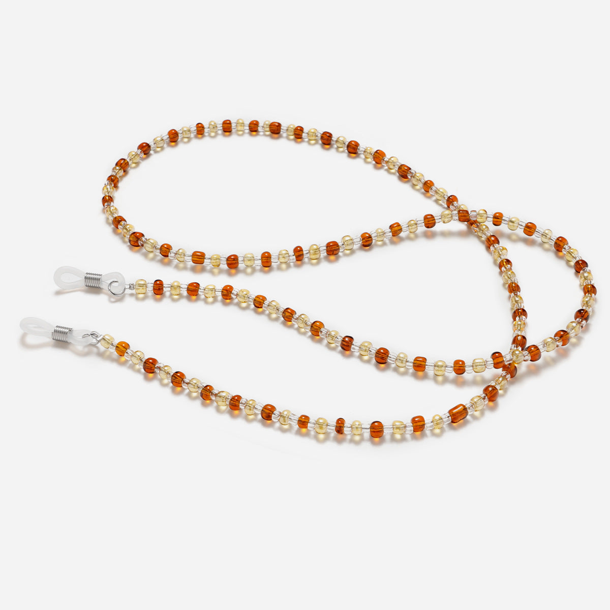 Tortoiseshell Beaded Glasses Chain Acrylic Eyeglasses Retainer