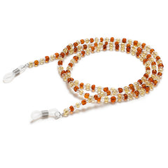 Tortoiseshell Beaded Glasses Chain Acrylic Eyeglasses Retainer