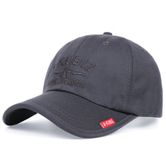 Embroidered Outdoor Baseball Cap Summer Visor Hat Adjustable Hip Hop Dad Hat