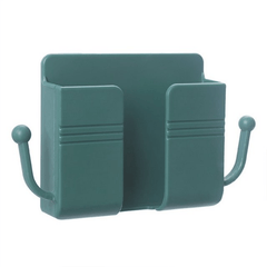 Wall Mount Phone Plug Holder TV Remote Storage Box