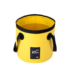 5 Gallon Collapsible Bucket Portable Wash Basin Camping Fishing Travelling