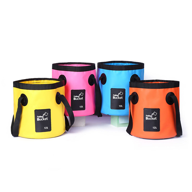 5 Gallon Collapsible Bucket Portable Wash Basin Camping Fishing Travelling