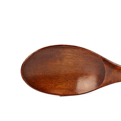 2pcs Large Wood Spoons Long Handled Eco Friendly Rice Soup Spoon Wooden Dessert