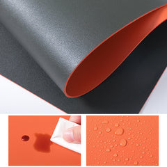 Waterproof PU Two Sided Leather Mouse Pad Gaming Mouse Pad