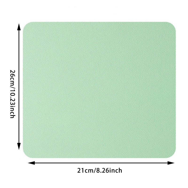 Waterproof PU Two Sided Leather Mouse Pad Gaming Mouse Pad