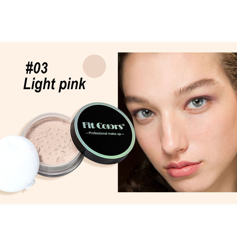 Waterproof Loose Setting Powder for Skin Tone Correction
