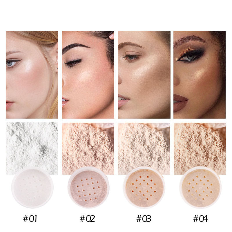 Waterproof Loose Setting Powder for Skin Tone Correction