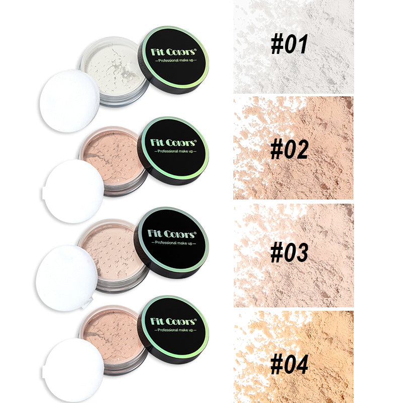 Waterproof Loose Setting Powder for Skin Tone Correction