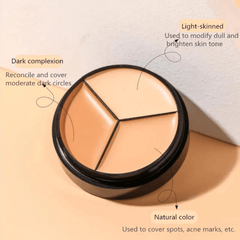 Matte Concealer Palette for Dark Circles and Acne