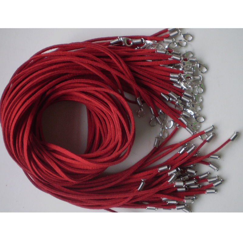 20in Charm Jewelry Suede Leather Necklace Cord