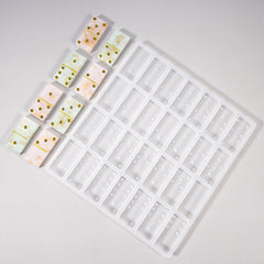 Silicone Domino Molds for Resin Casting Personalized Dominoes