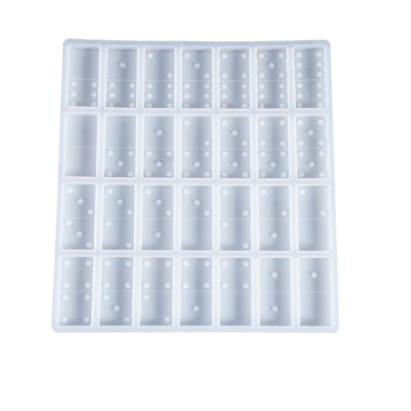Silicone Domino Molds for Resin Casting Personalized Dominoes
