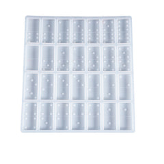 Silicone Domino Molds for Resin Casting Personalized Dominoes