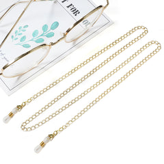 Metal Glasses Chain Golden Copper Chain Mask Hanging Chain