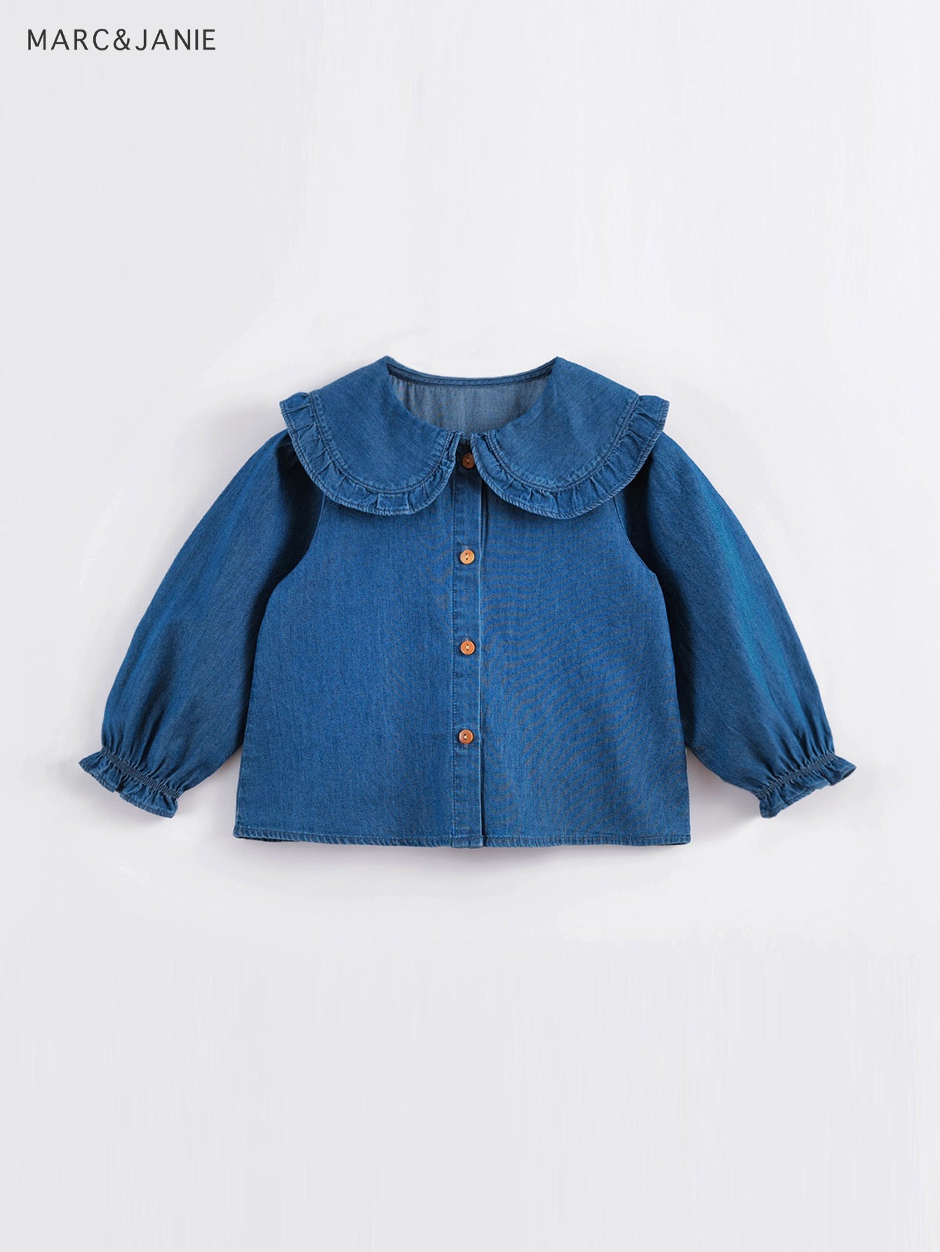 MARC&JANIE Girls Spring Cotton Denim Shirts