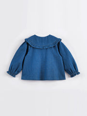 MARC&JANIE Girls Spring Cotton Denim Shirts