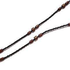 Wooden Beads Beaded Glasses Chain Sunglasses Lanyard Eyeglass Cord