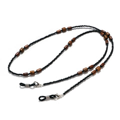 Wooden Beads Beaded Glasses Chain Sunglasses Lanyard Eyeglass Cord
