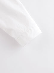 MARC&JANIE Girls Lace Lapel Cotton Shirt