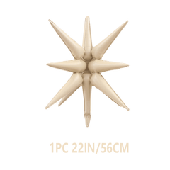 22 Inch Caramel Explosion Star Balloon Party Decoration